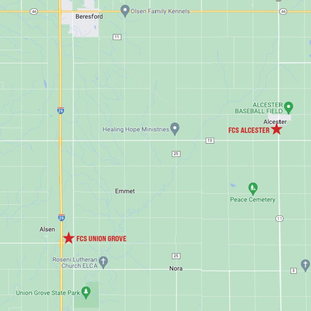 Union Grove Location Map